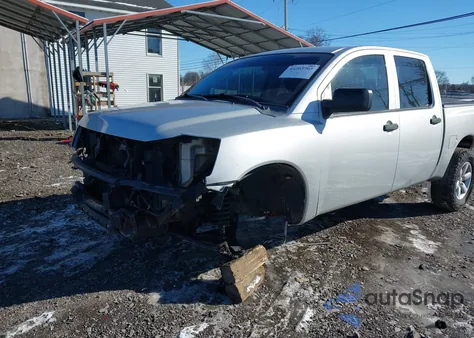 2011 Nissan Titan S из США, поврежденный, VIN 1N6AA0EJ4BN305605